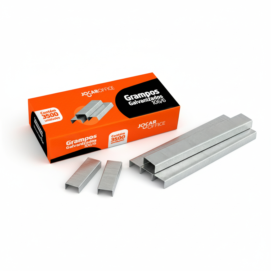 GRAMPOS GALVANIZADOS EM AÇO 106/6 - JOCAR OFFICE