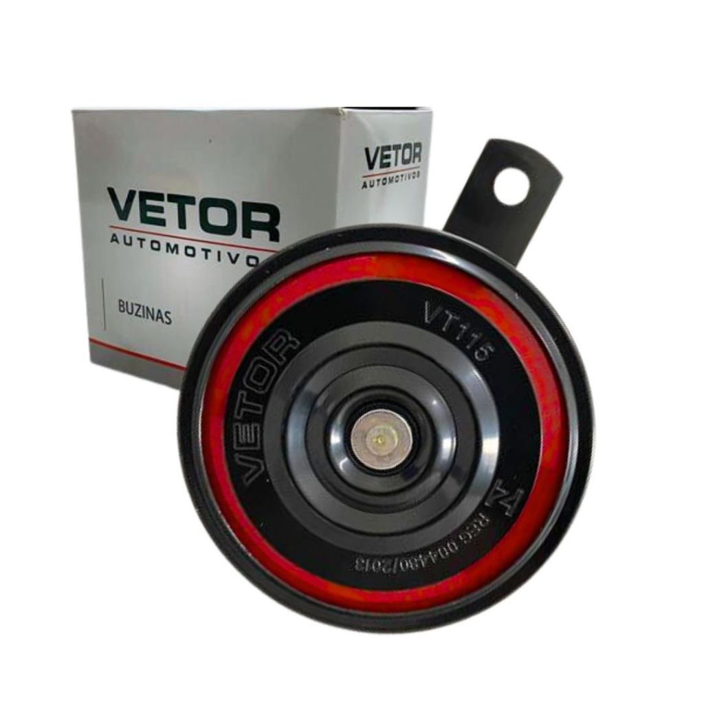 Buzina Bibi BI-BI Pequena Universal 92mm 12V Vetor Buzina Dupla Pequena Som Forte em Oferta na Shopee