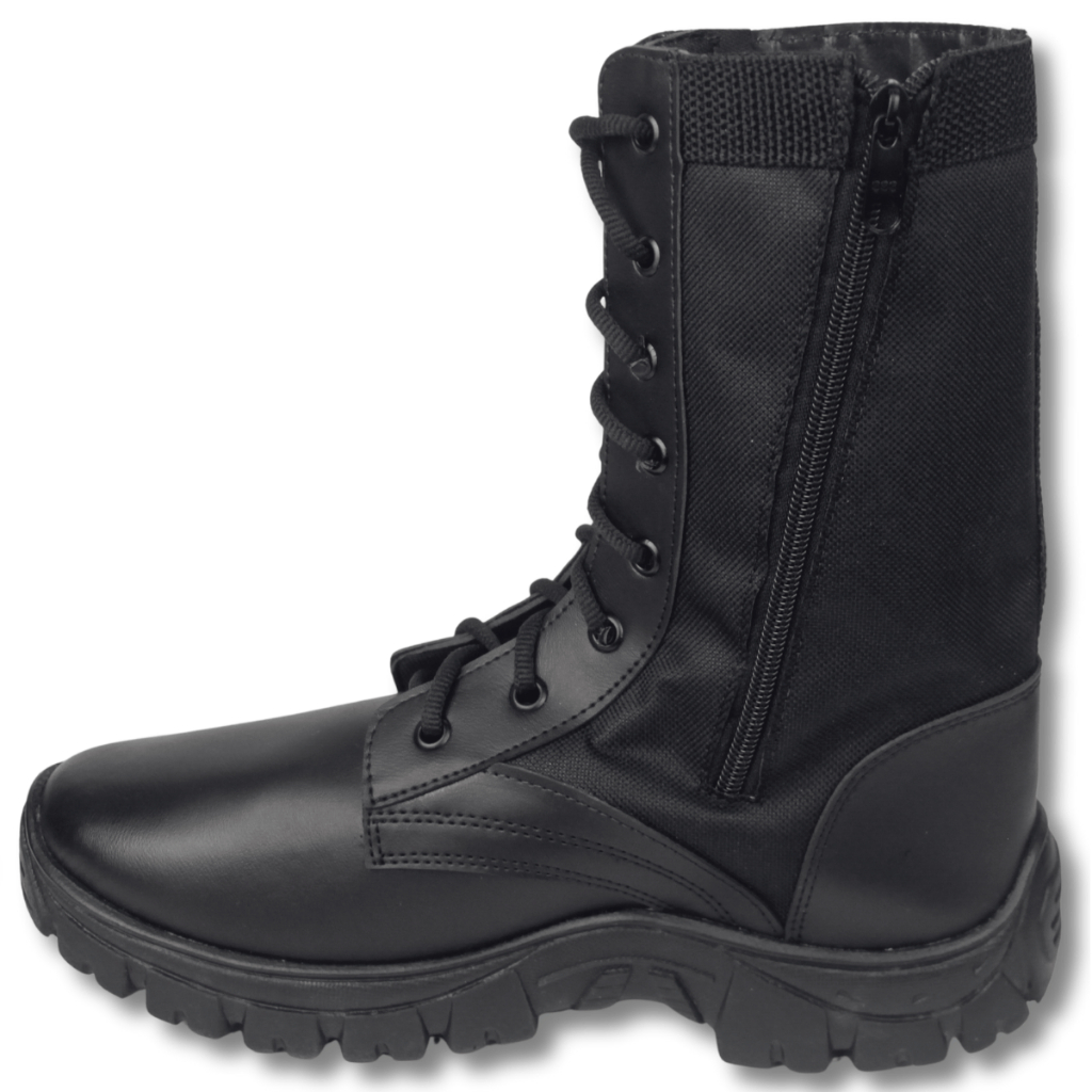 Coturno Masculino Militar Cano Longo Tático Impermeável Zíper Lateral Adventure Motoqueiro Promoção