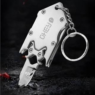 Mini Canivete de Bolso Portátil Aço Inox Chaveiro Faca de Fruta Lápis Multiuso Camping Cozinha em Oferta na Shopee