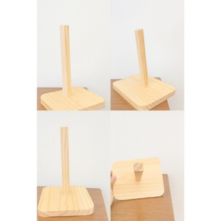 Suporte feito de pinus para linhas de barbante em Oferta na Shopee