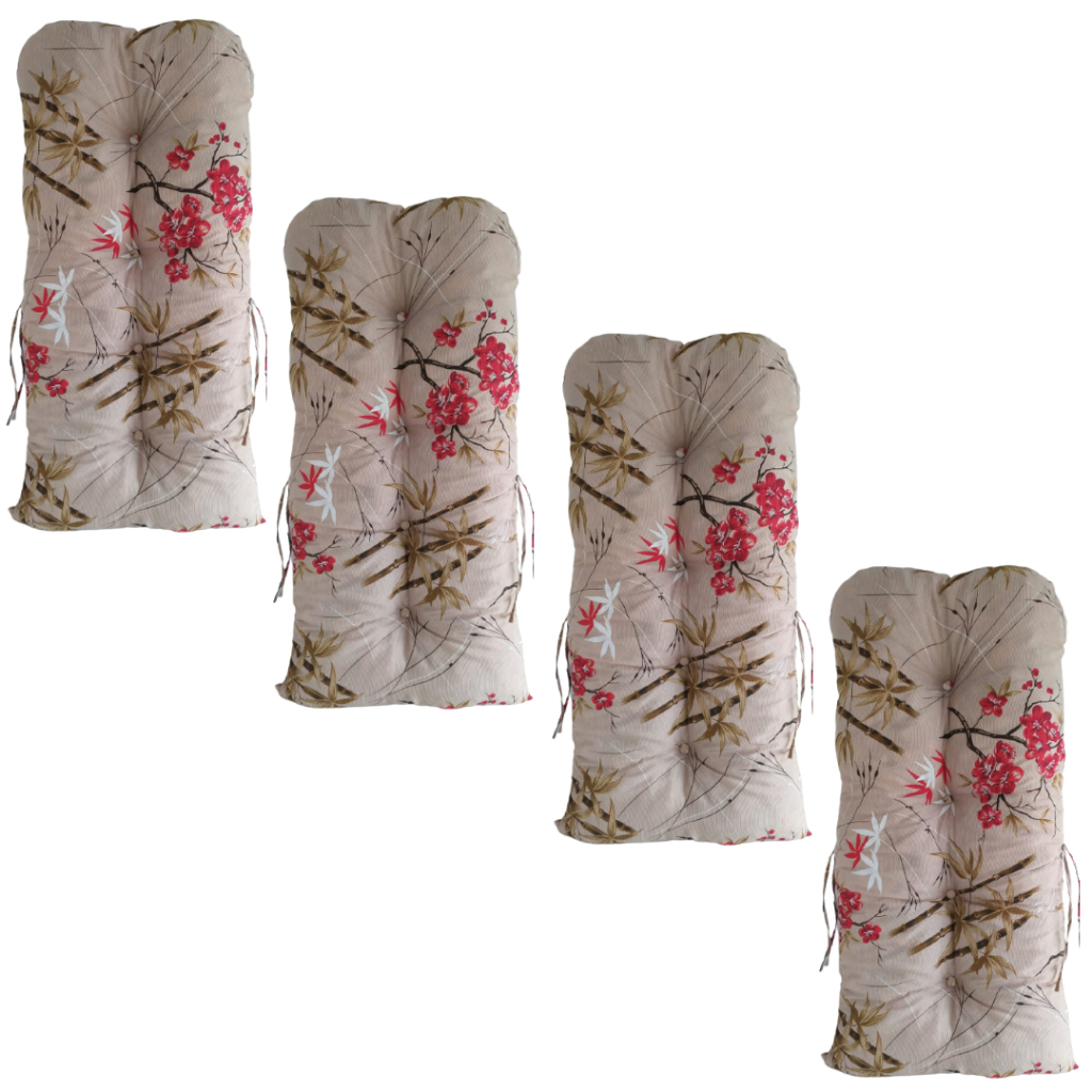 4 LINDAS ALMOFADAS 95X45 PARA SOFAS ARTESANAIS CADEIRA BAMBU em Oferta na Shopee
