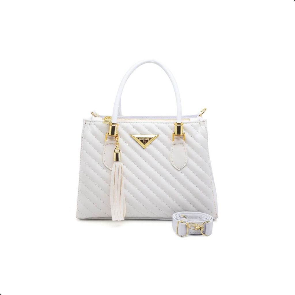 Bolsa Tote Shopbag Lorena Média Bordada Linea