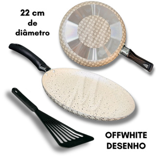 Panquequeira Teflon 22cm Antiaderente – Tapioqueira/Omeleteira de Alumínio Premium em Oferta na Shopee