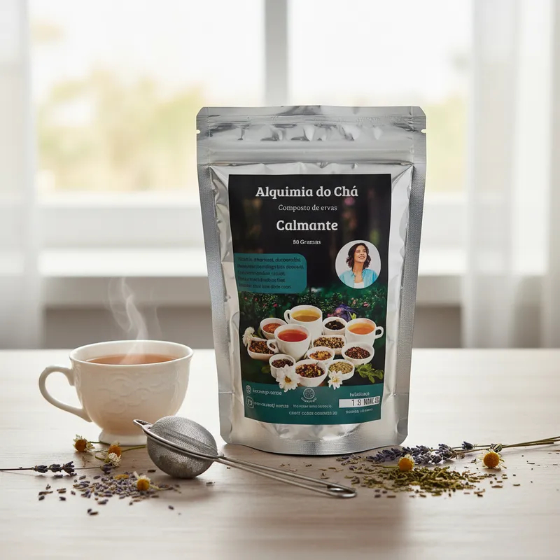 Blend Natural de Ervas para Infusão