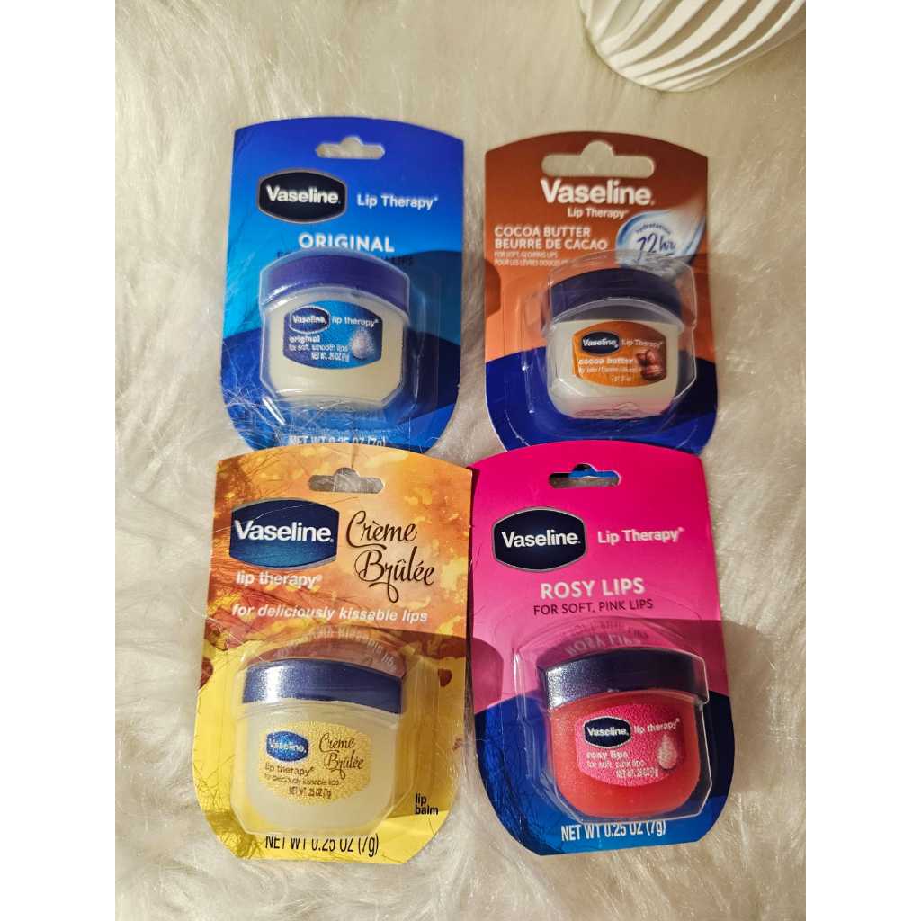 LIP BALM HIDRATANTE LABIAL VASELINE 7gr SABORES (ORIGINAL)