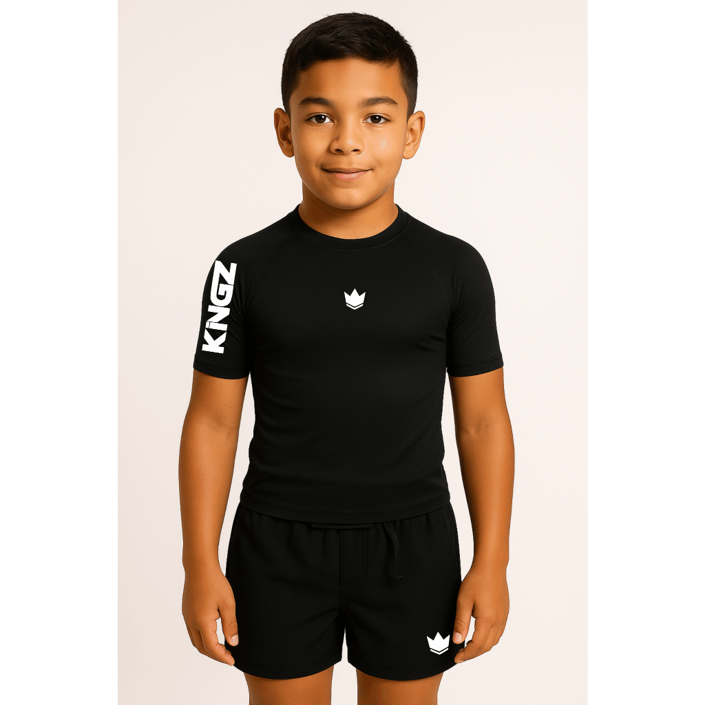 BERMUDA SHORT INFANTIL LUTA MMA UFC NO GI JIU JITSU em Oferta na Shopee