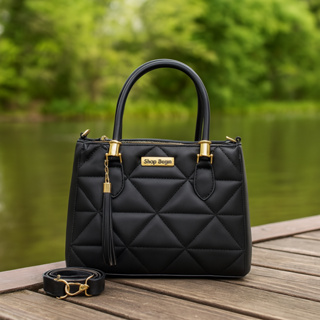 Bolsa Feminina Média Shopbag Bordada Dubai em Oferta na Shopee