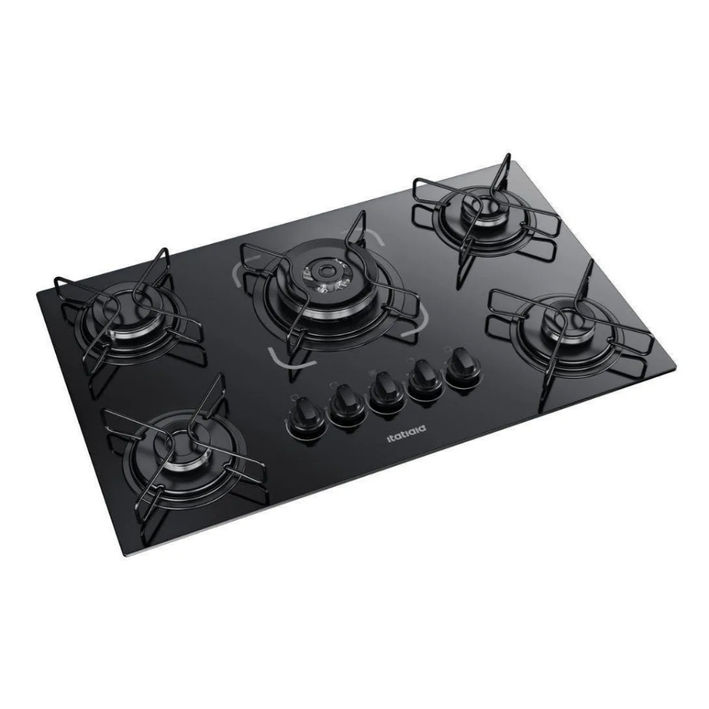 Cooktop Itatiaia Essencial 5 Bocas Tripla Chama Bivolt em Oferta na Shopee