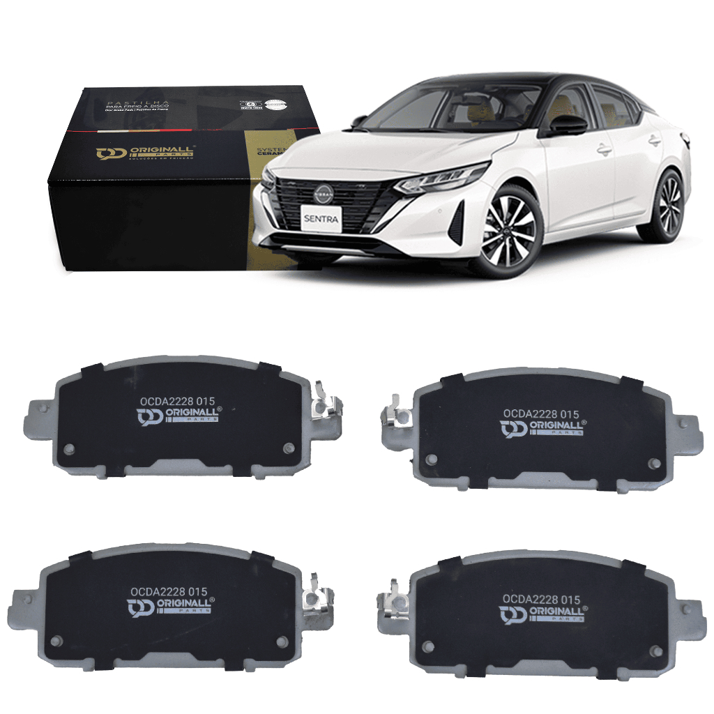 Pastilha Freio Dianteira Cerâmica Nissan Sentra 2.0 2023 em Diante