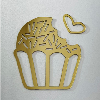 Brigadeiro em Acrílico Dourado Confeitaria Decoração Gourmet Instagramável Confeiteira em Oferta na Shopee