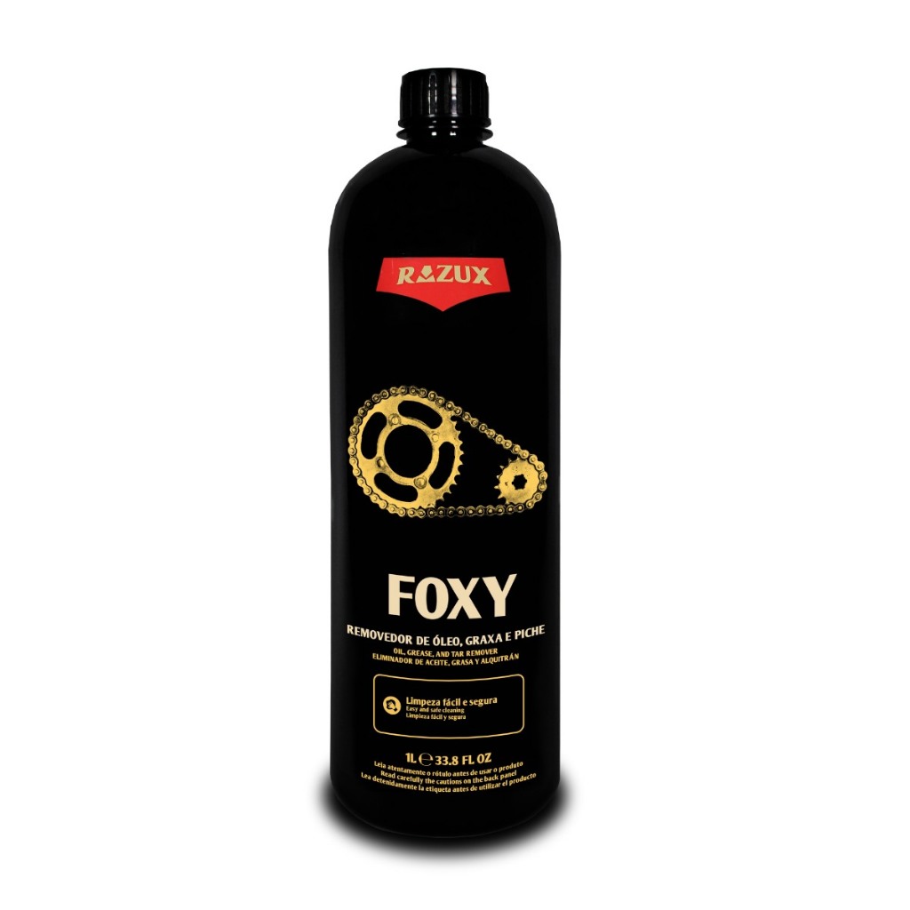 Limpa Corrente Foxy Removedor Óleo Graxa Piche Razux 1L em Oferta na Shopee