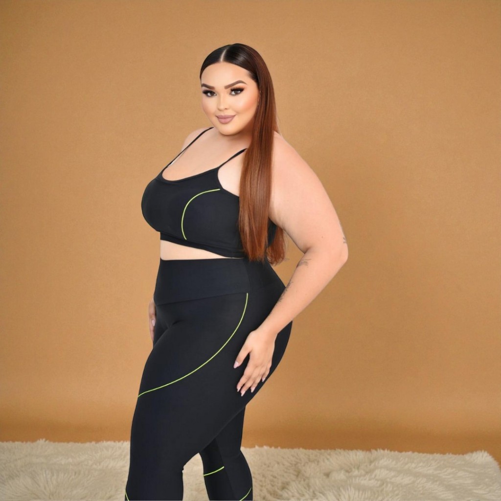 Conjunto Feminino Fitness para Academia – Com Bastante Elastano | Sem Transparência