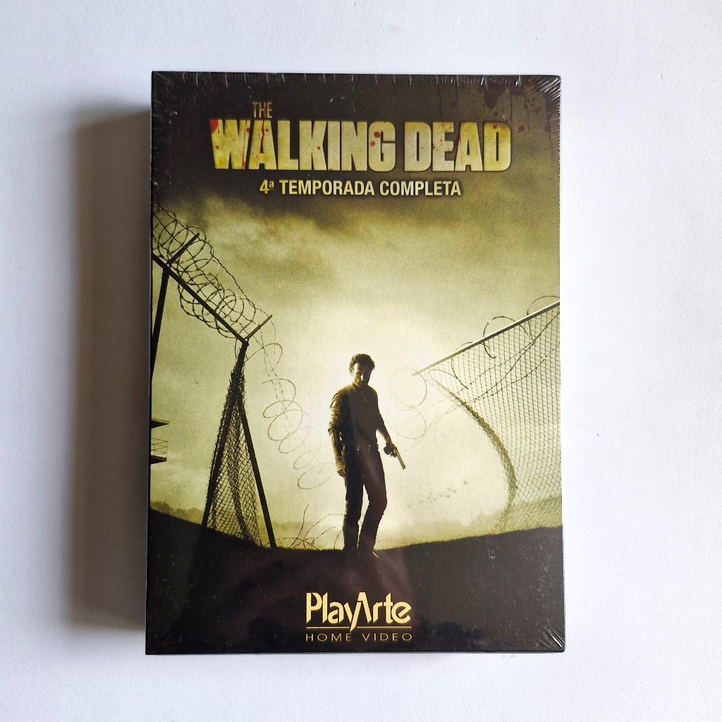 DVD The Walking Dead 4ª Temporada Completa (5 Discos - 175 Minutos de Extras Aprox.)