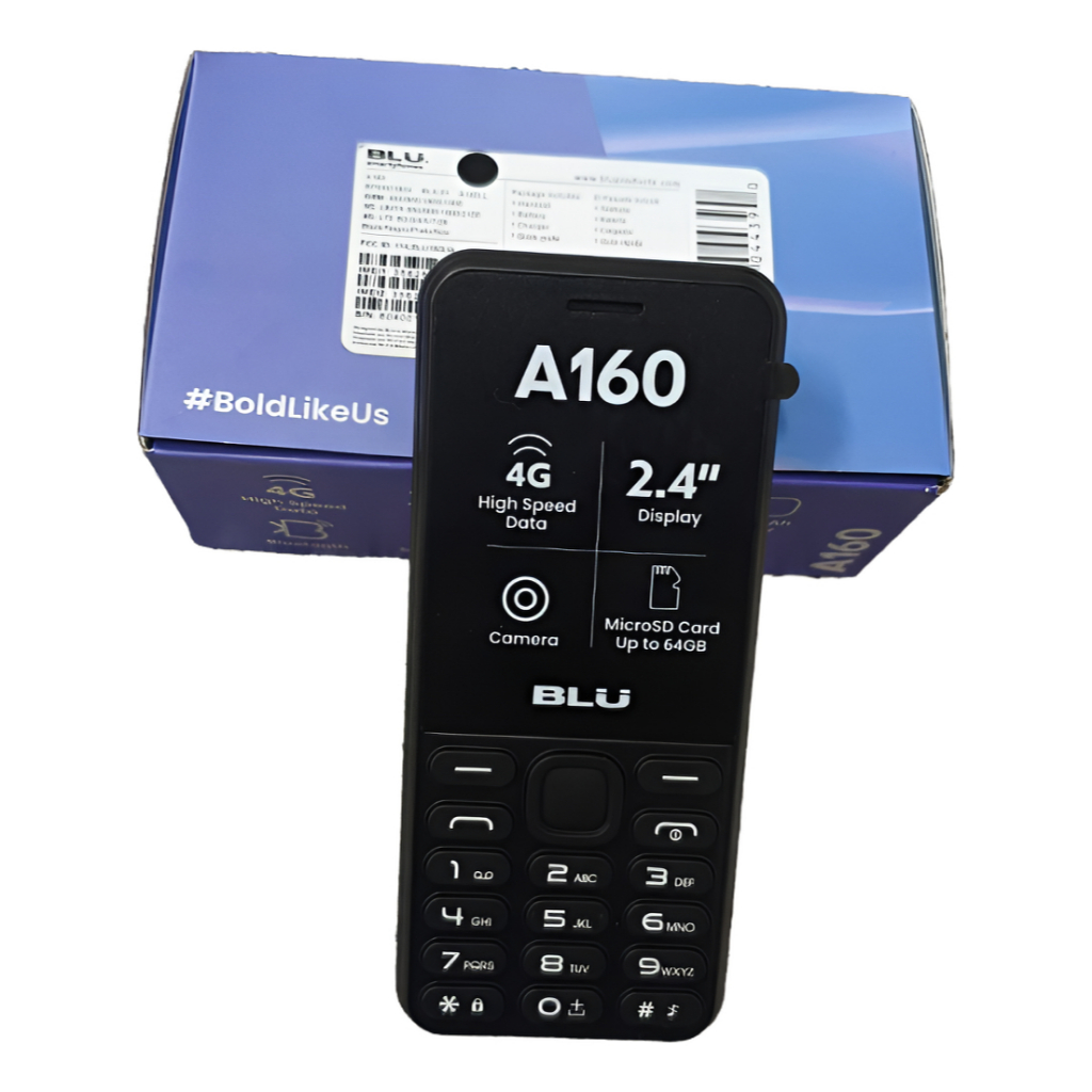 Celular Para Idosos Blu A160 Sinal 4g Radio fm Bluetooth Bateria 2000mah