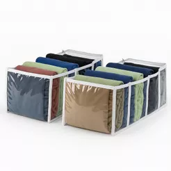 kit 10 Colmeia Grande Organizadora de gaveta 40X20X25cm toalhas calças roupas de cama e berço bebe