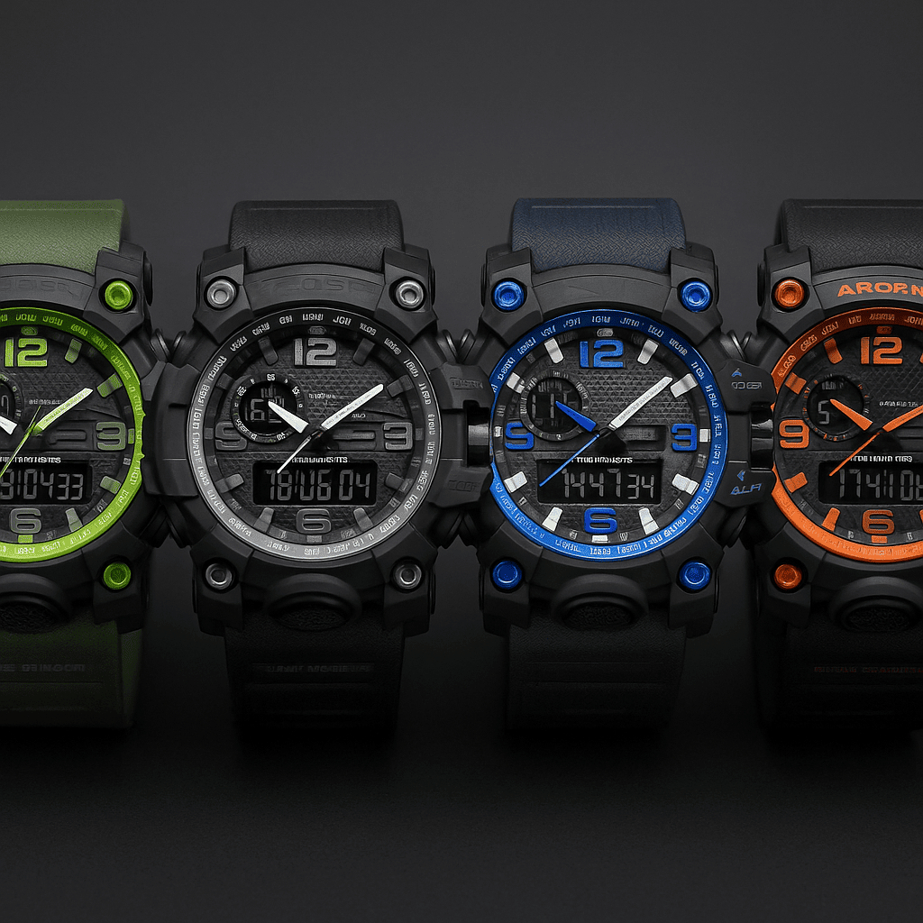 Relógio Militar Esportivo De Pulso Quartzo Dupla Exposição Cronômetro Masculino