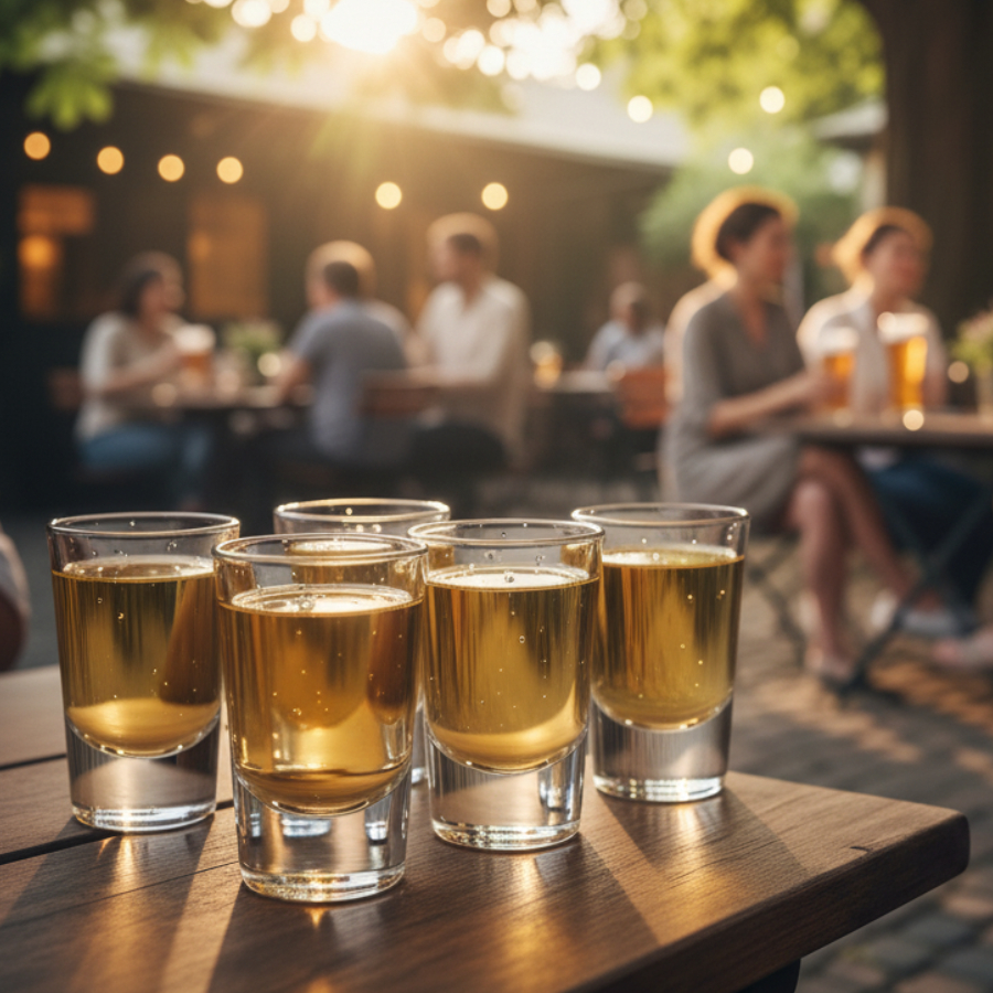 Copos Para Dose de Cachaça, Jogo Copo de Vidro 40ml 4 Peças - Ruvolo em Oferta na Shopee