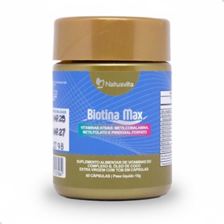 60/120/180 cápsulas Biotina concentrada Forma Ativa + B1 B2 B3 B5 B6 B9 B12 com TCM e Óleo de Coco em softgel em Oferta na Shopee