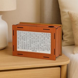 Cofre Desafio do Dinheiro MDF Caixa Cofrinho Meta Viagem Reserva Emergência Poupança em Oferta na Shopee