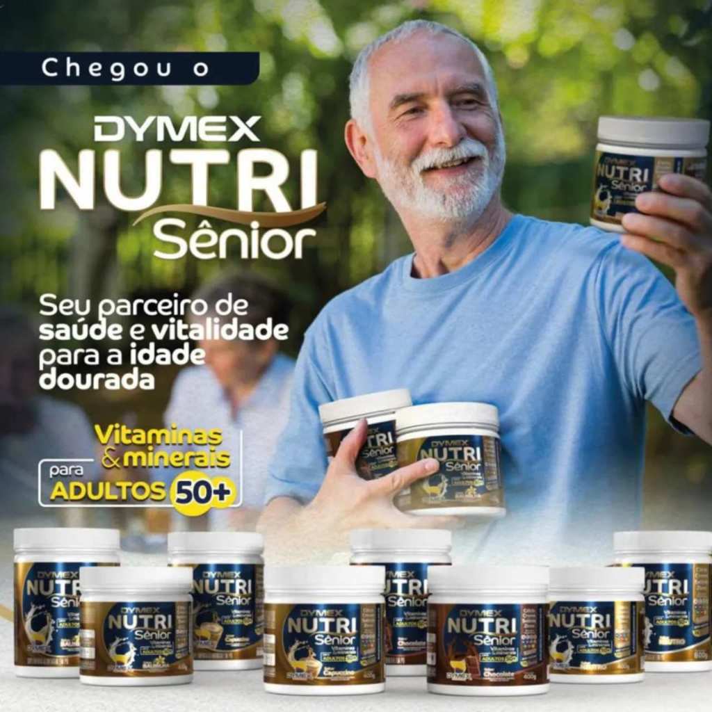Nutri Sênior 50+ Suplemento Nutricional 400g Sem Açúcar