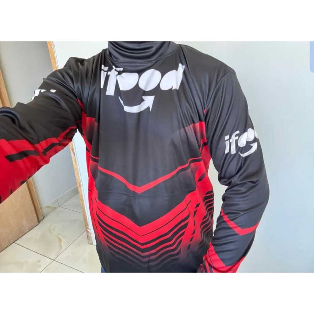 Blusa/Camisa/IFOOD Sublimada em Oferta na Shopee