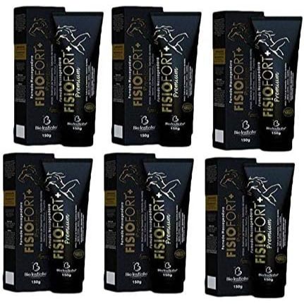 Kit 6 Pomadas Fisiofort Premium 150g - Bio Instinto