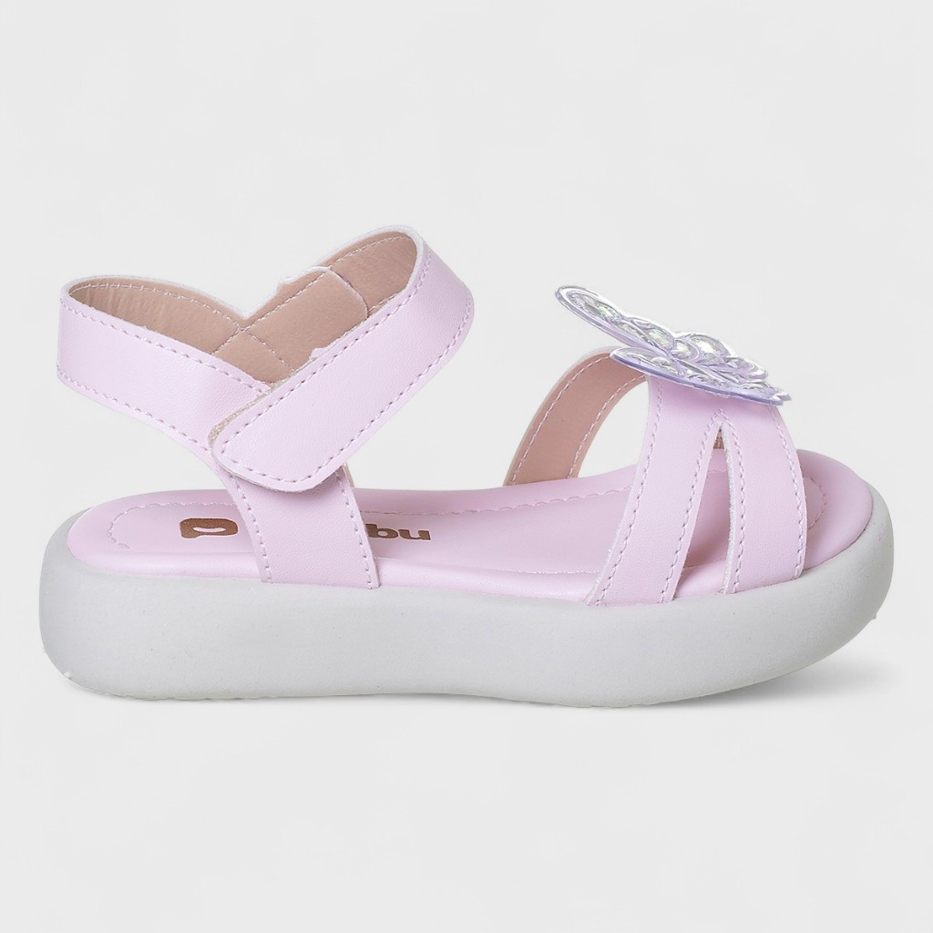 Sandália Infantil Feminina Confortável Menina Borboleta Rosa em Oferta na Shopee