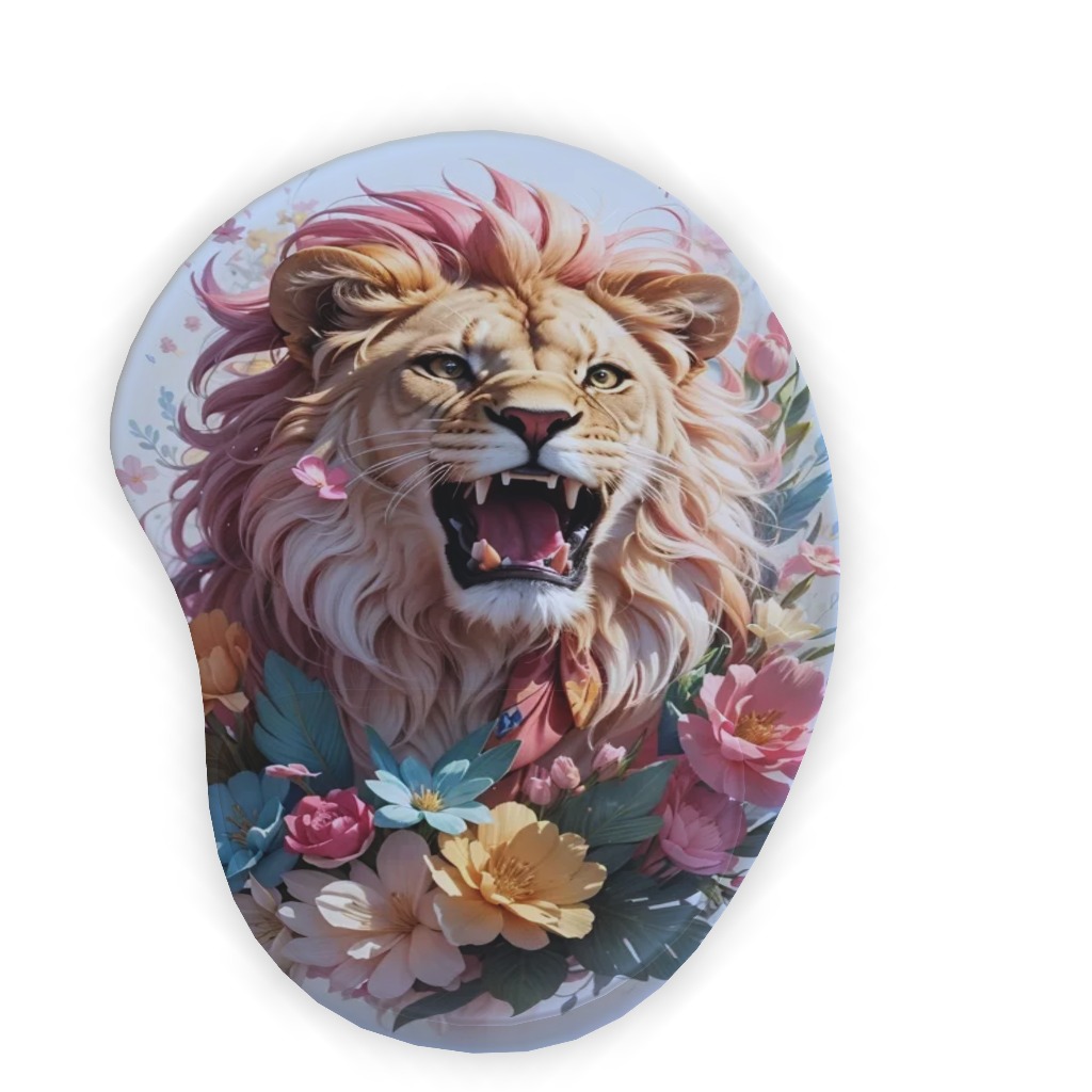 Mousepad com apoio - acessório informática computador, neopreme com emborrachado, estampas impressão digital