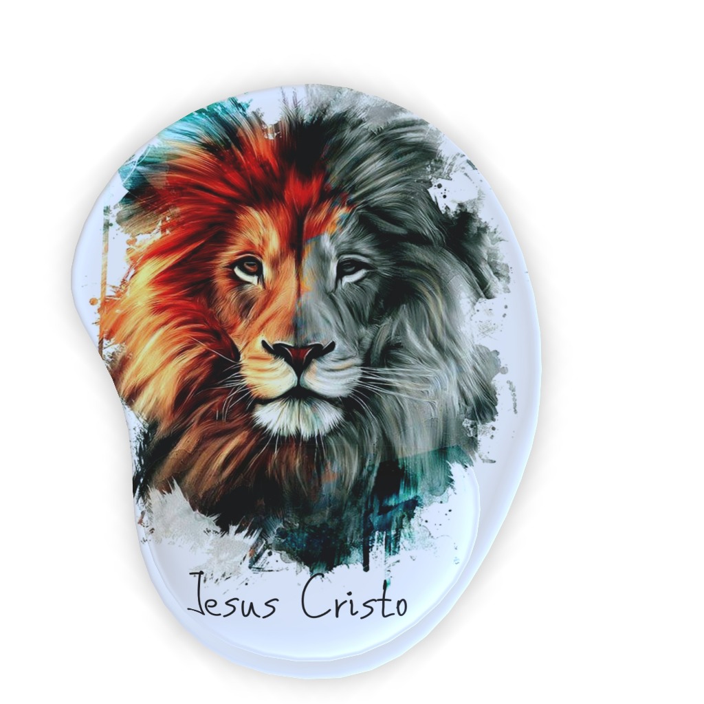 Mousepad com apoio - acessório informática computador, neopreme com emborrachado, estampas impressão digital