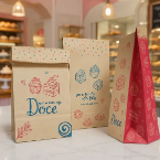 SACO KRAFT SOS DELIVERY PP, P E G DOCE DOCERIA DOCINHOS COOKIES CONFEITARIA C/ 50 UN em Oferta na Shopee