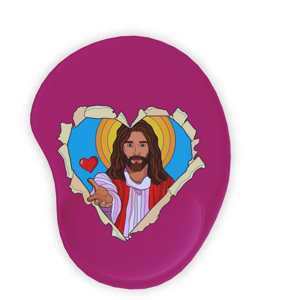 Mousepad com apoio - acessório informática computador, neopreme com emborrachado, estampas impressão digital
