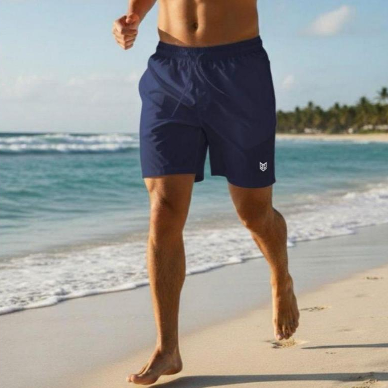 Bermuda Masculino Tactel Elastano Cordão de Ajuste Treino Academia Margus em Oferta na Shopee