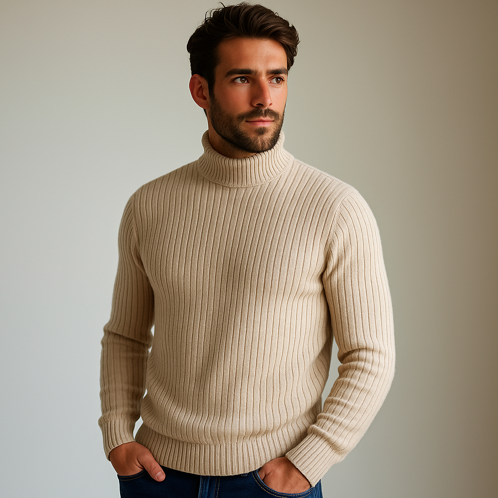 Suéter Cacharrel Premium Gola Alta Masculino Manga Longa Camiseta Roupa De Frio Inverno Agasalho