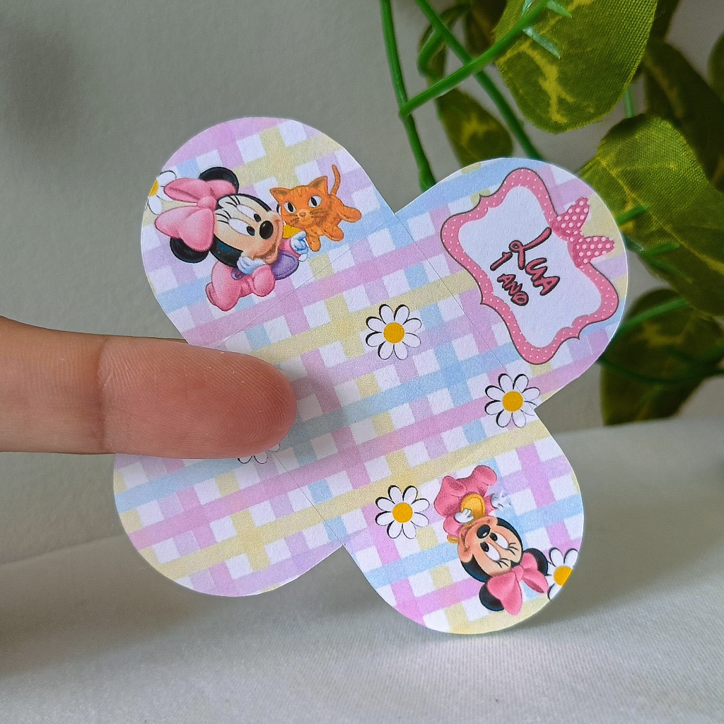 Forminha de Doces Brigadeiro Personalizada Miinniie Baby  - Forminhas para Festa Infantil, Aniversário