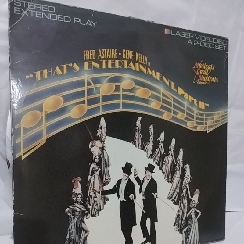 Laser Disc Fred Astaire,Gene Kelly Thats Entertainment.