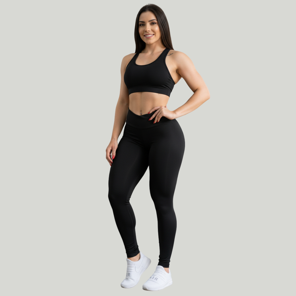 Calça Legging Original Feminina Tecido Grosso Cos Alto Não Fica Transparente Leg Academia Fitness
