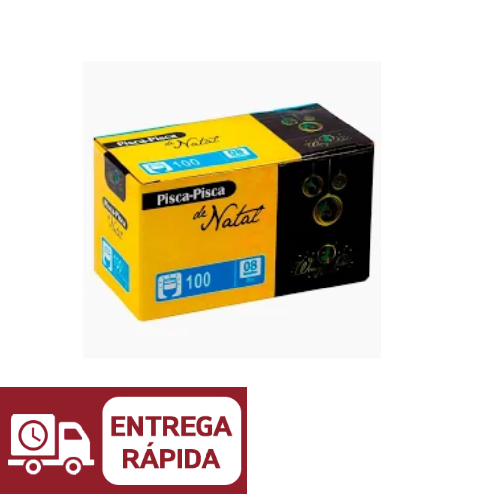 Luz de Natal Pisca-Pisca 100 LEDs 9m Wincy Natal 220v