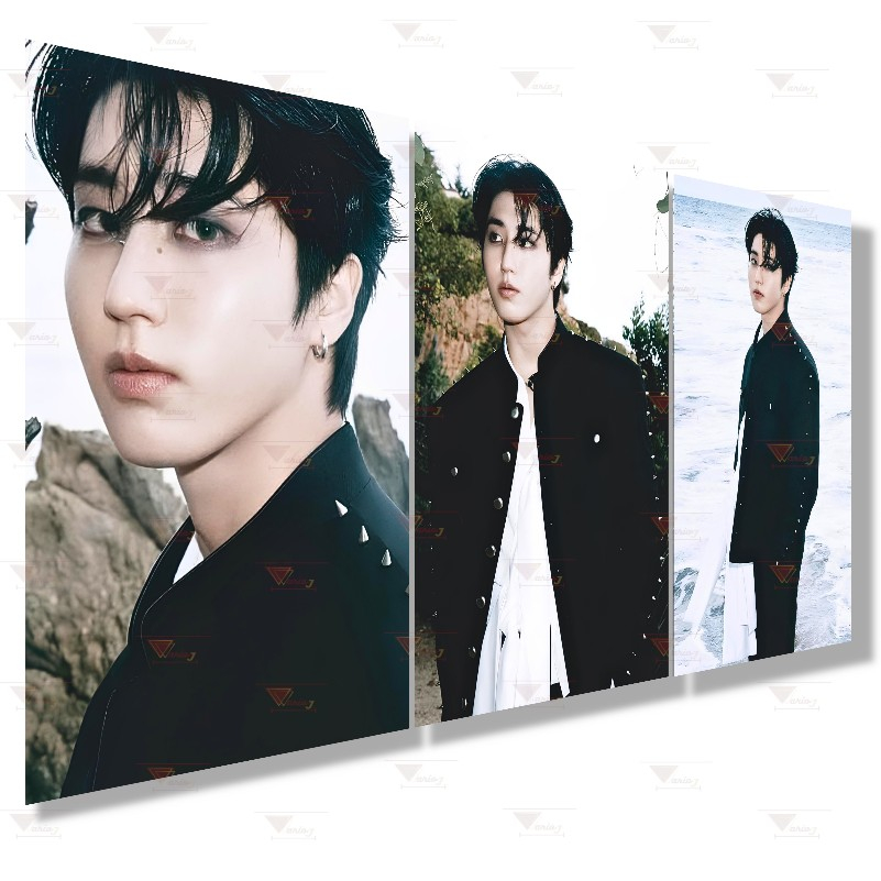 Han DO IT Kit 3 Quadros Decorativos Jisung Stray Kids SKZ Kpop Top Stay Excelente Qualidade em Oferta na Shopee