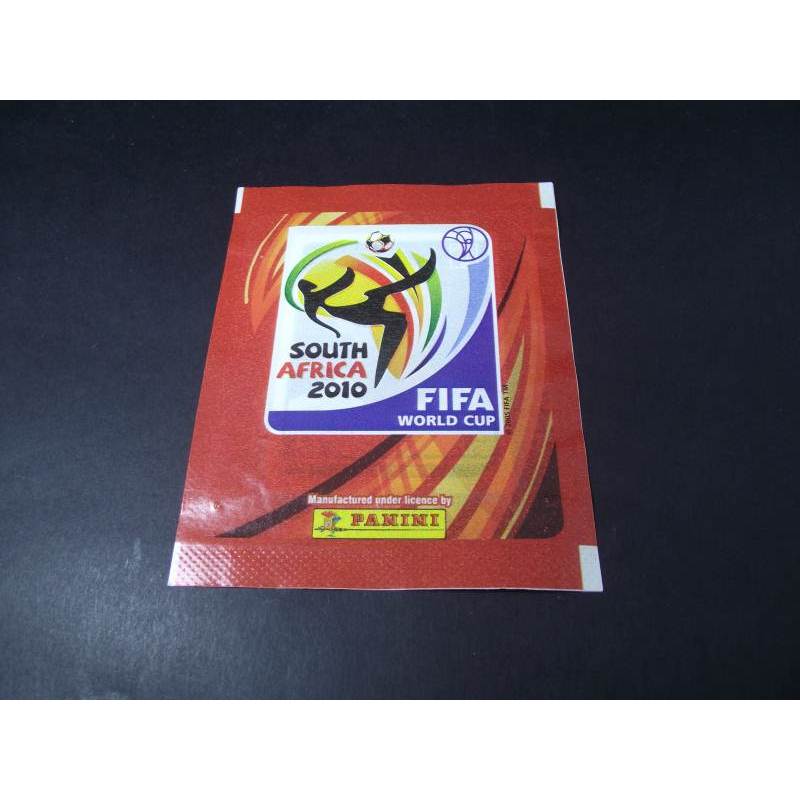 Envelope lacrado importado de figurinhas Panini Copa Mundo 2010