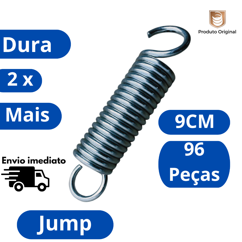 Molas 9cm para Jump e mini jump–Para academias e Residencias material original Renove sem jump
