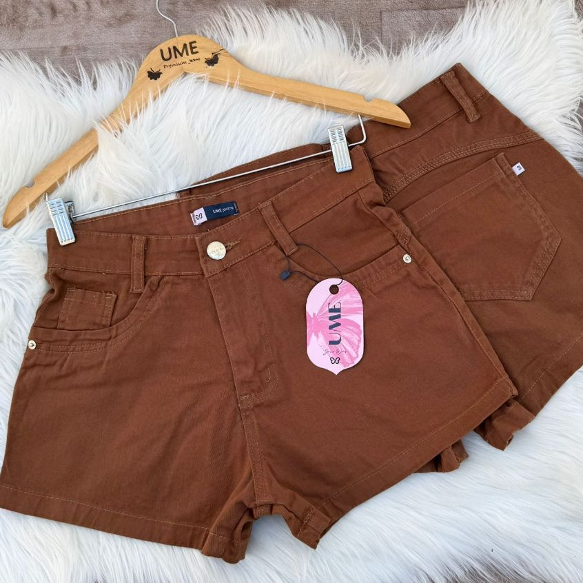 Short Curto Marrom: Onde Comprar | BuscaProdutos