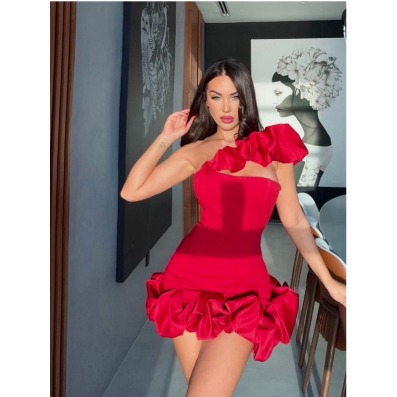 Vestido Curto Branco de Festa na Black Friday 2025 | BuscaProdutos