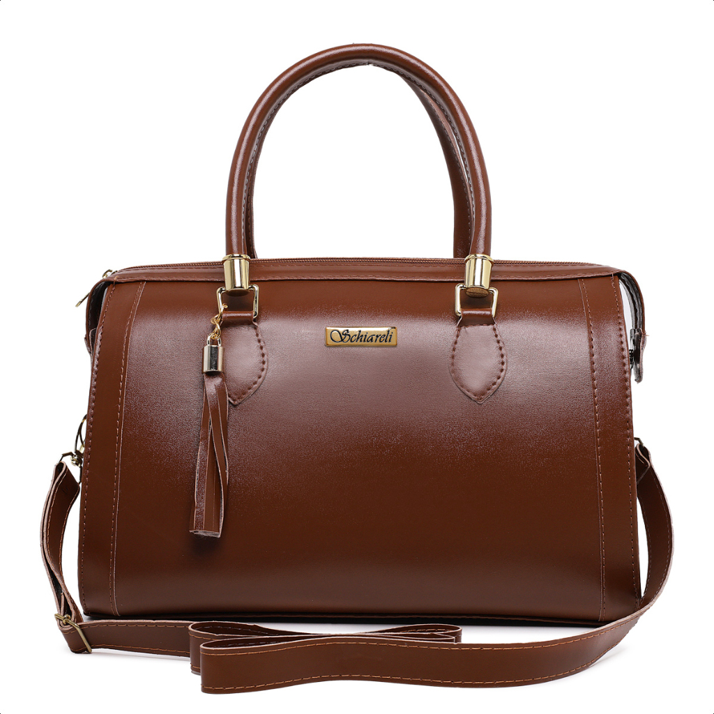 Bolsa Feminina Lisa Clássica Estilosa Na Moda Casual Dia Dia Elegante Grande Espaçosa Entrega Rápida
