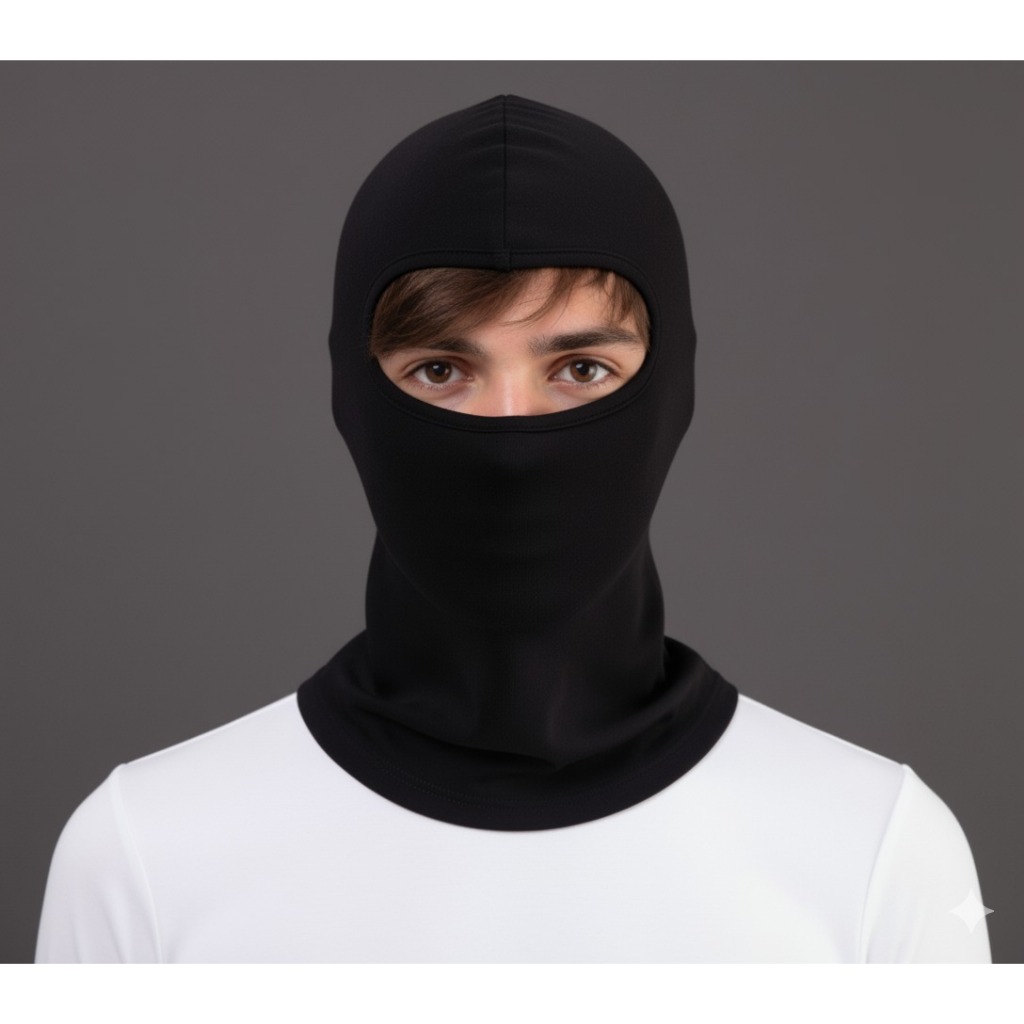 Kit 10 Balaclavas Motoqueiro Bandana Touca Ninja Máscara cores variadas