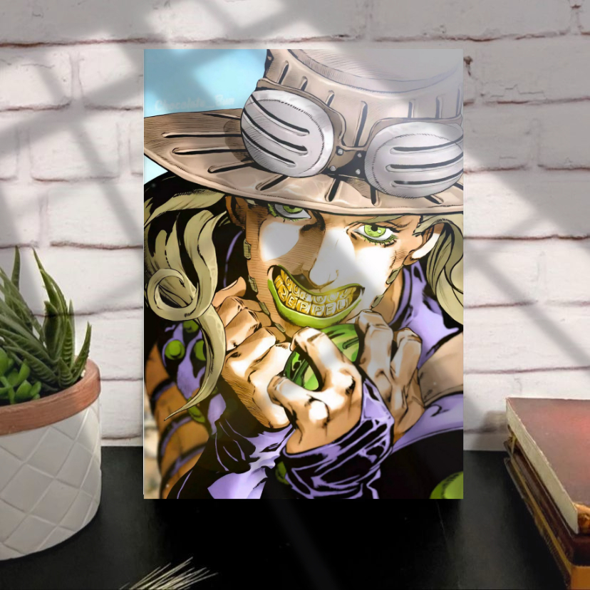 KIT DE QUADROS 2 PEÇAS | JOJO - GYRO ZEPPELI