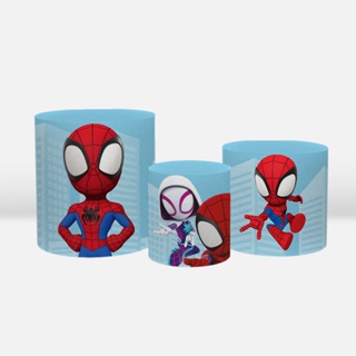 Trio Capas De Cilindros Veste Fácil Homem Aranha em Oferta na Shopee