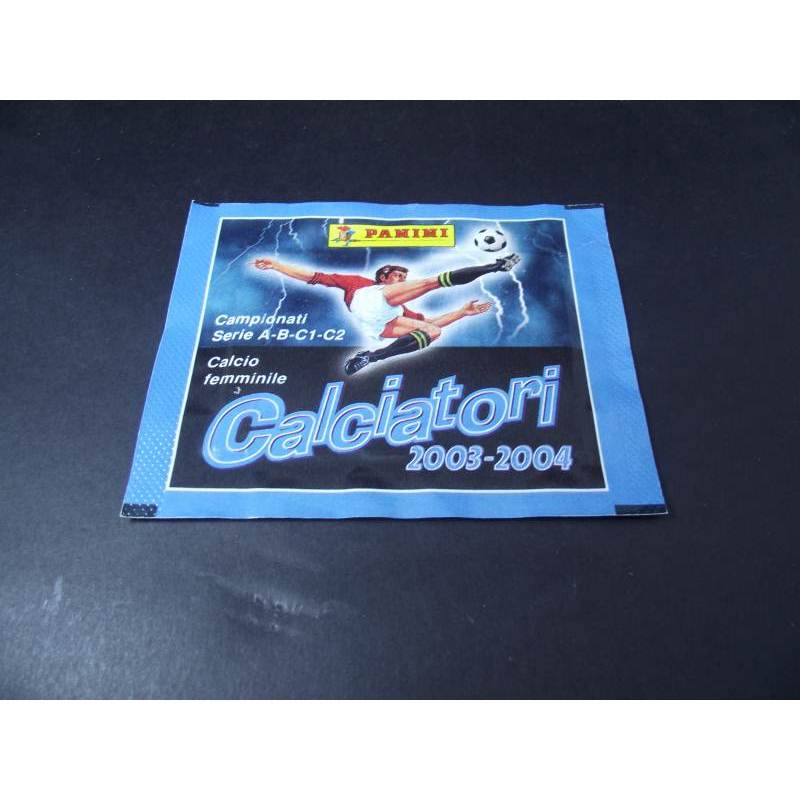 Envelope lacrado importado de figurinhas Panini Calciatori 2003-04