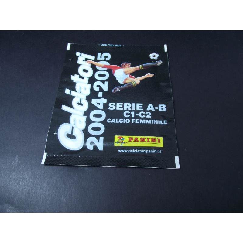 Envelope lacrado importado de figurinhas Panini Calciatori 2004-05