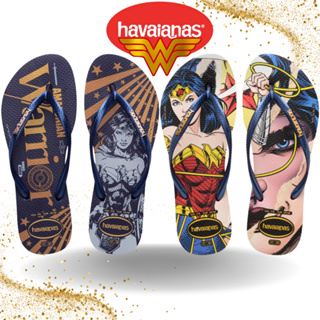Chinelo Havaianas Slim Mulher Maravilha Feminino Original Wonder Woman em Oferta na Shopee